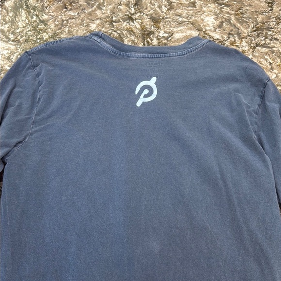 Peloton Blue Long Sleeve Tee / D41 - Picture 3 of 3